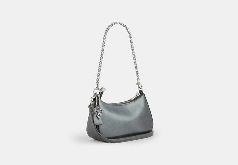 Teri Mini Crossbody Bag - Silver/METALLIC GUNMETAL