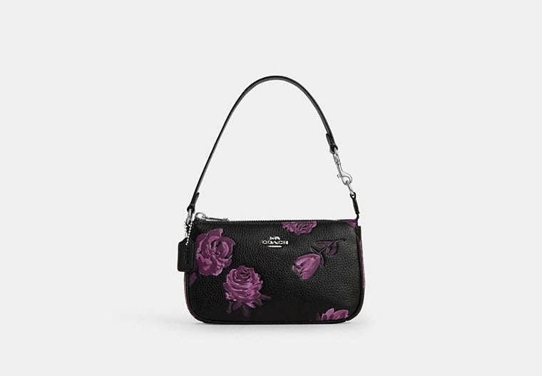 Nolita 19 With Floral Print - Silver/BLACK/PURPLE