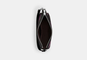 Nolita 19 In Signature Canvas - Silver/BLACK/PURPLE