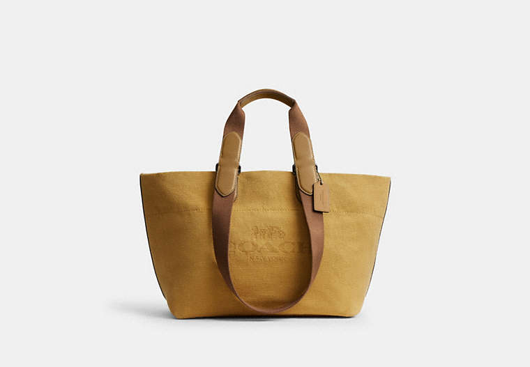 Small Tour Tote Bag - Gunmetal/Trench Multi