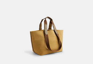 Small Tour Tote Bag - Gunmetal/Trench Multi