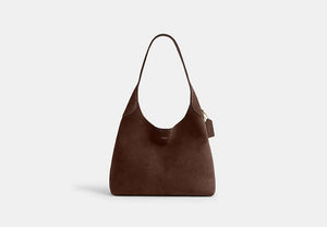 Brooklyn Shoulder Bag 34 - Brass/Dark Chocolate