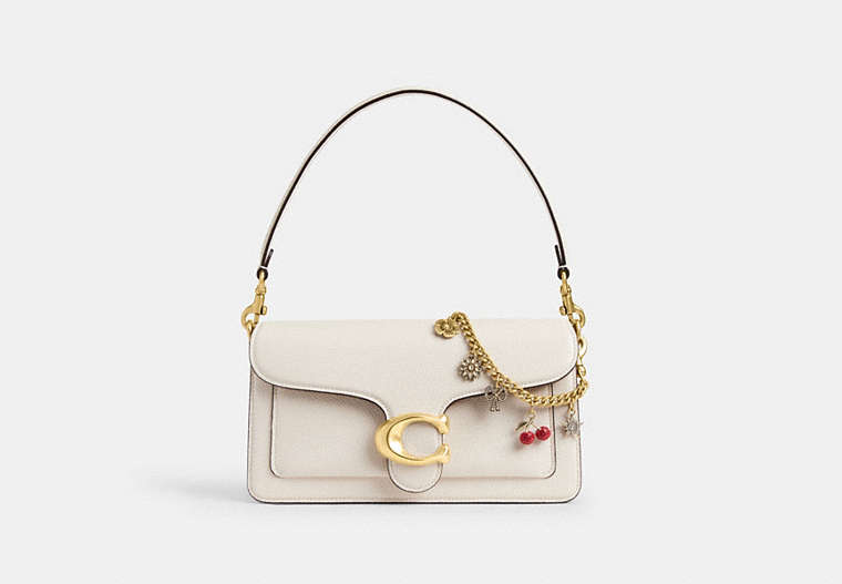 Motif Chain Bag Charm - Brass/Multi