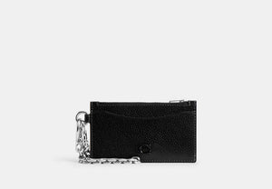 Zip Card Case - Black