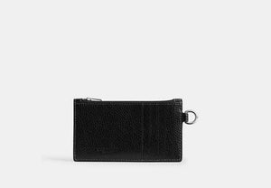 Zip Card Case - Black