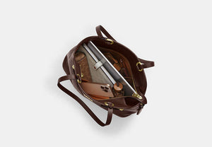 Easton Tote Bag - Gold/Maple