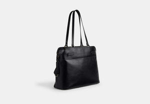 Easton Tote Bag - Gunmetal/Black