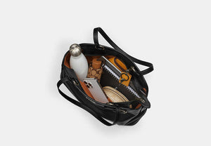 Easton Tote Bag - Gunmetal/Black