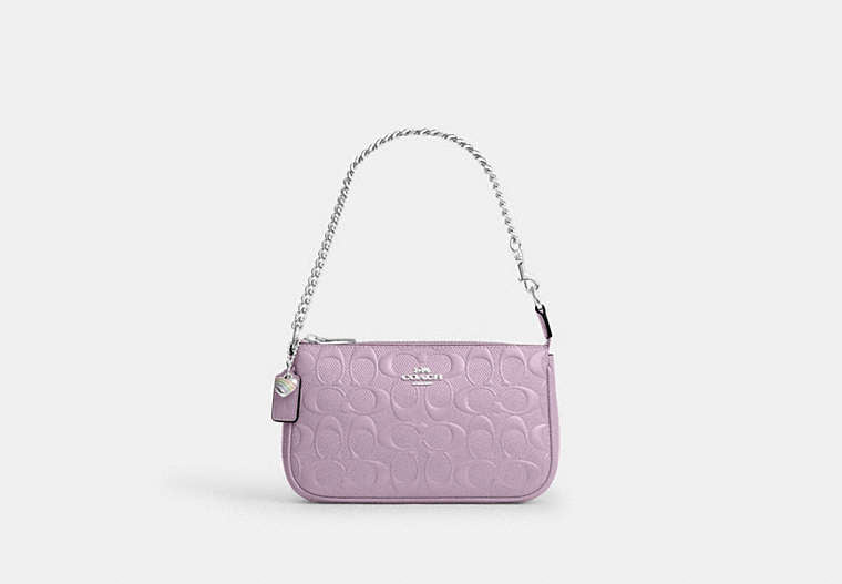 Nolita 19 In Signature Canvas - Silver/LIGHT VIOLET