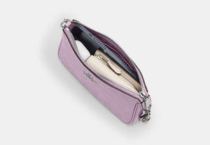 Nolita 19 In Signature Canvas - Silver/LIGHT VIOLET