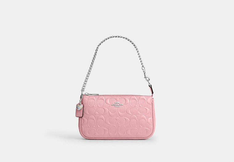 Nolita 19 In Signature Canvas - Silver/PINK
