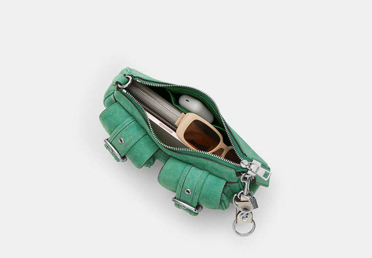 Ashton Bag - Silver/Mint