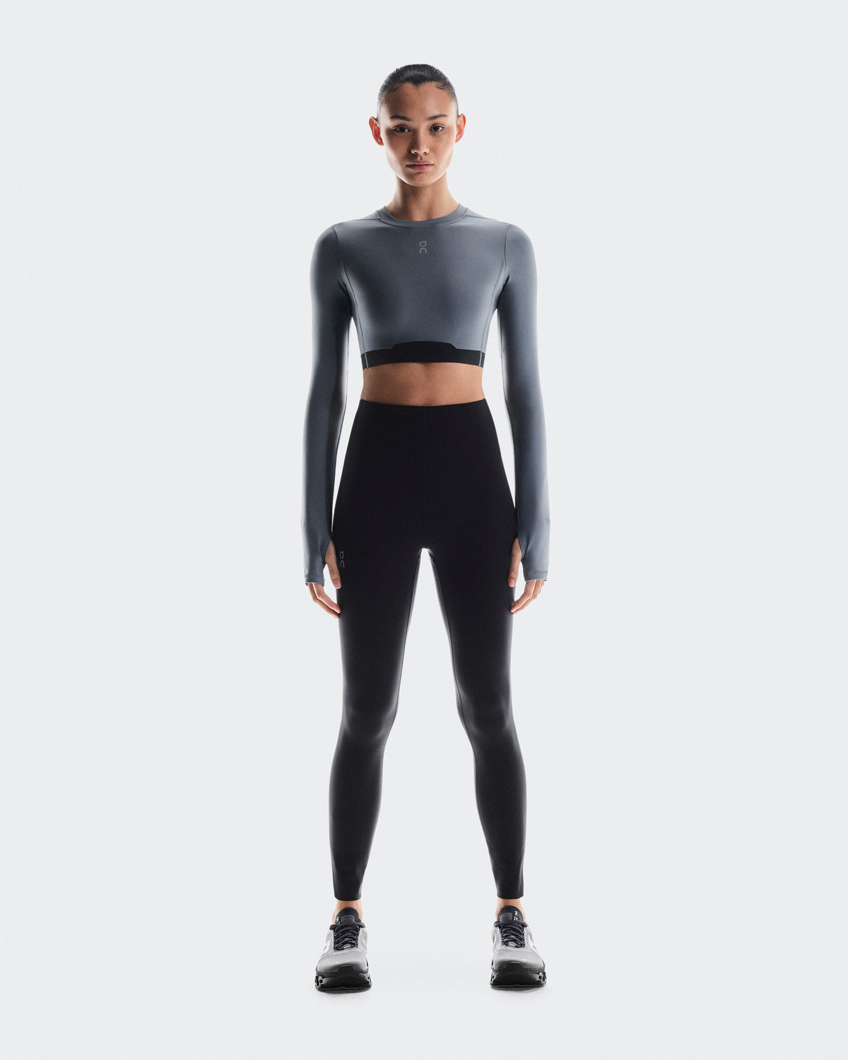 Train Long Sleeve Crop - Womens