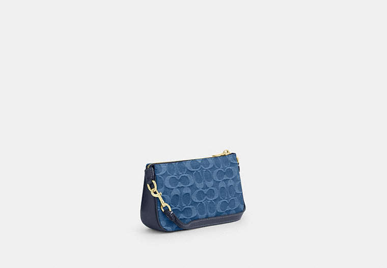 Nolita 19 In Signature Canvas - Gold/Indigo