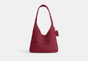 Brooklyn Shoulder Bag 28 - Brass/Dark Fuchsia