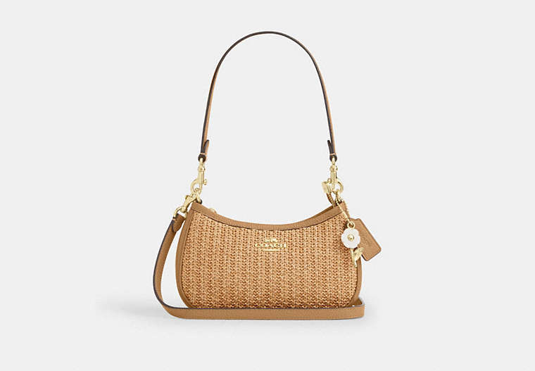 Teri Mini Crossbody Bag - Gold/Toast
