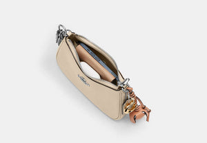 Teri Mini Crossbody Bag - Silver/Ivory