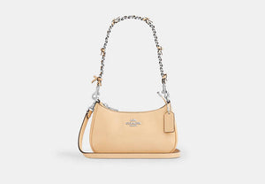 Teri Mini Crossbody Bag - Silver/Light Sand