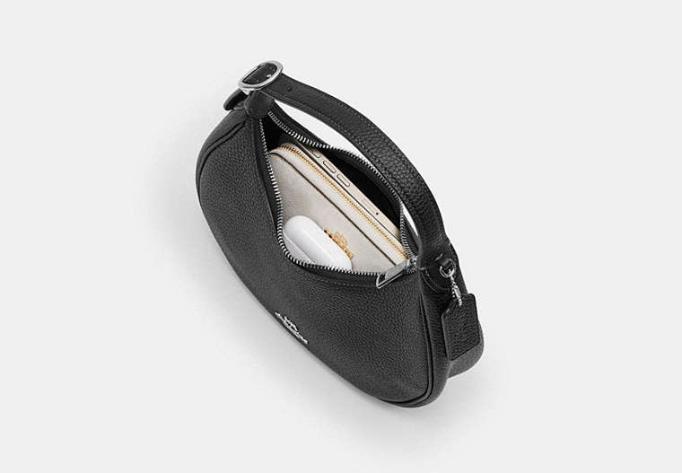 Emily Shoulder Bag - Silver/Black