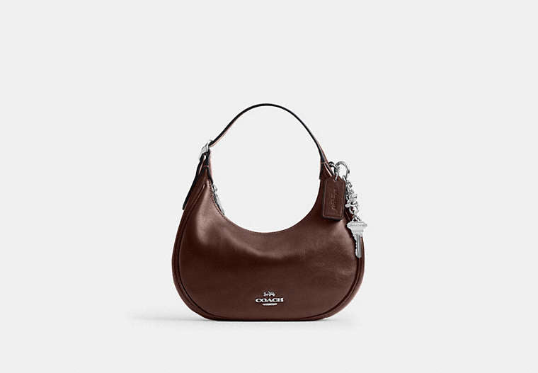 Emily Shoulder Bag - Silver/Maple