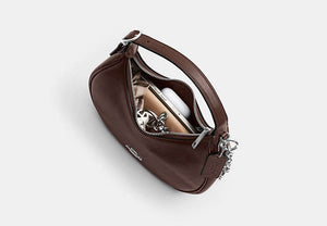 Emily Shoulder Bag - Silver/Maple