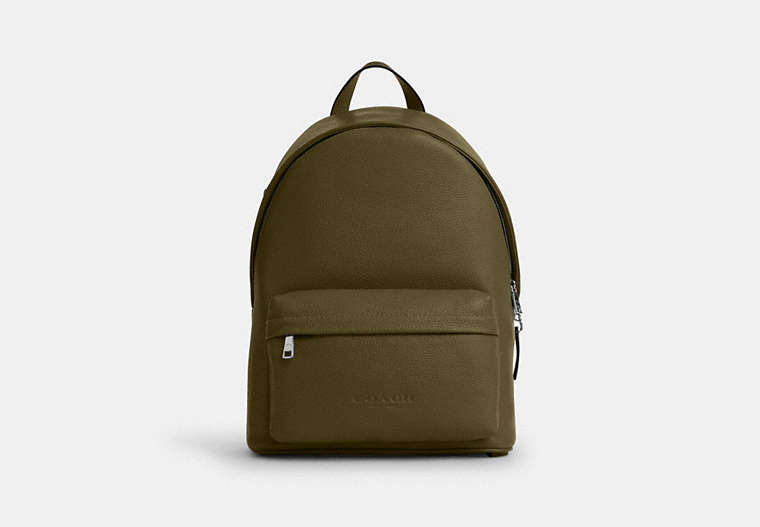 Taylor Backpack - Silver/Olive