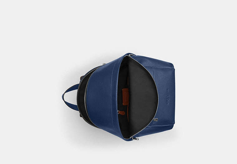 Taylor Backpack - Silver/Deep Blue