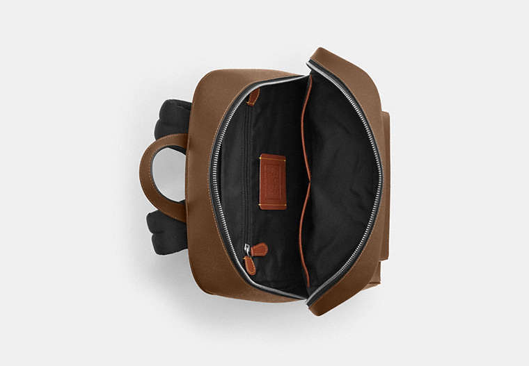 Aiden Backpack - Silver/Chestnut