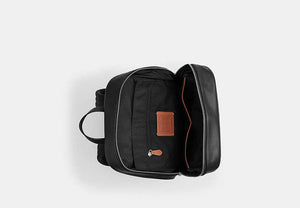 Aiden Backpack In Signature Canvas - Silver/Black Signature