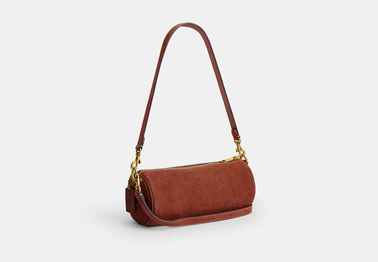 Barrel Bag - Brass/Clay