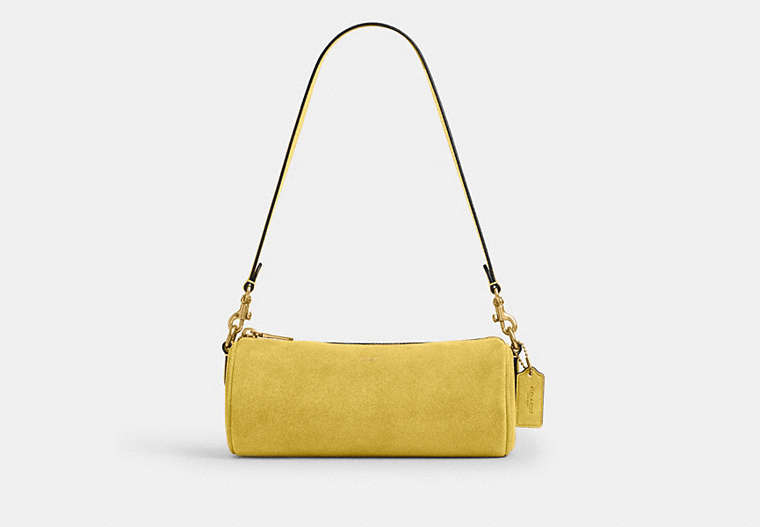 Barrel Bag - Brass/Light Citron