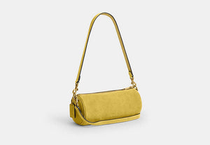 Barrel Bag - Brass/Light Citron