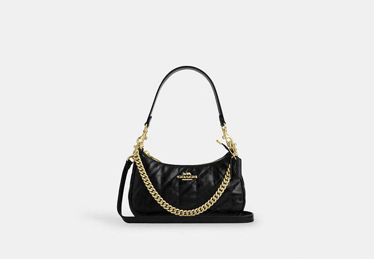 Teri Shoulder Bag - Gold/Black