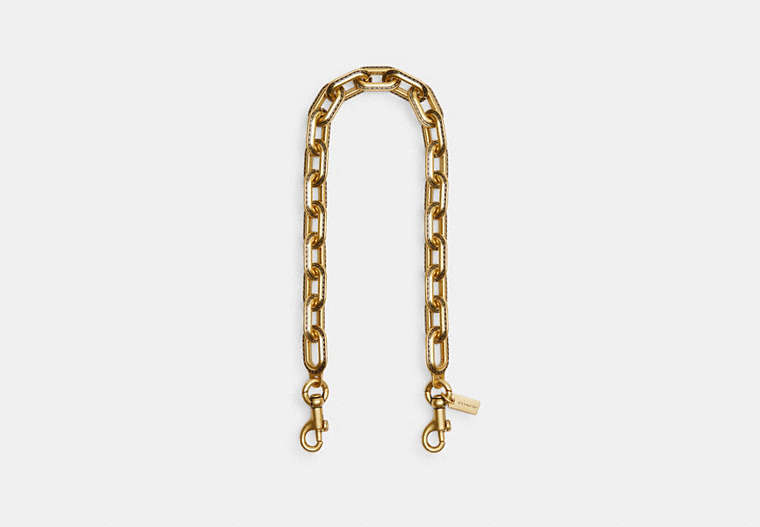 Short Jewelry Chain Strap - Brass