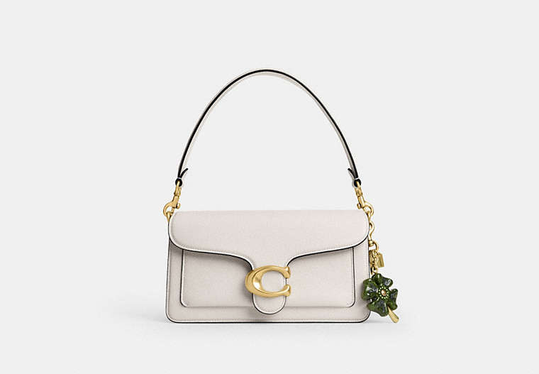 Signature Bag Charm - Brass/Green Multi