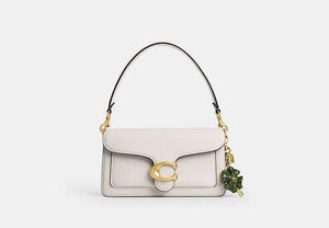 Pear Bag Charm - Brass/Green Multi