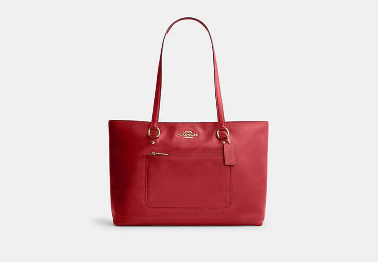 Station Tote Bag - Gold/Poppy