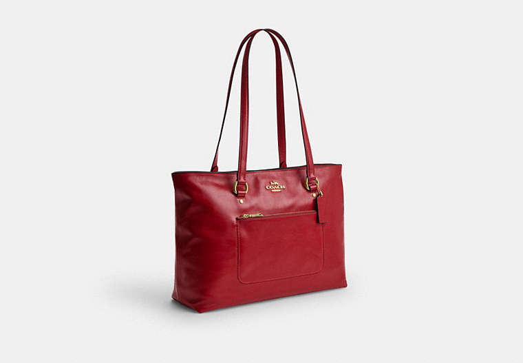 Station Tote Bag - Gold/Poppy