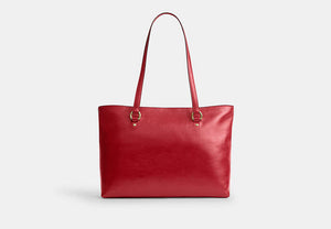 Station Tote Bag - Gold/Poppy
