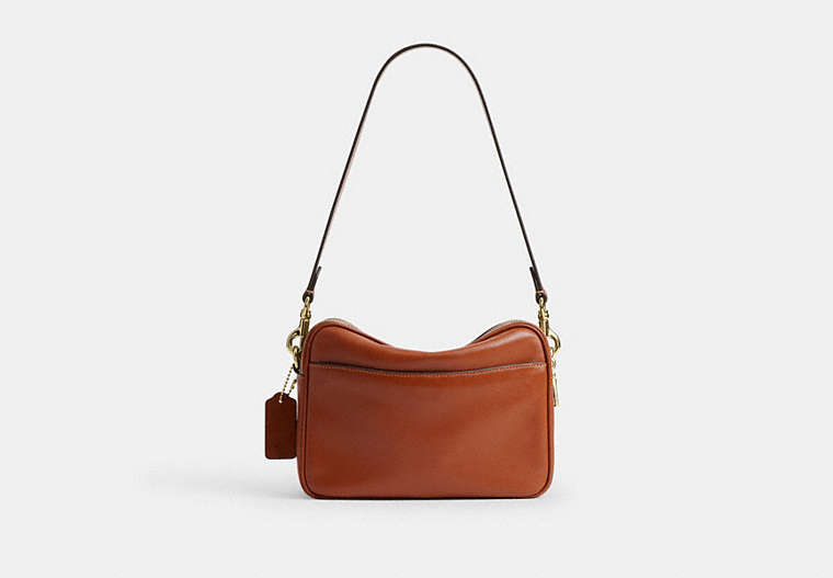 Carey Crossbody Bag - Gold/Cinnamon