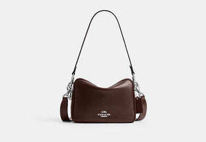 Carey Crossbody Bag - Silver/Maple