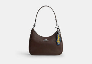 Taxi Bag Charm - Silver/Deep Blue Multi