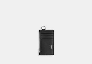 Zip Card Case - Black