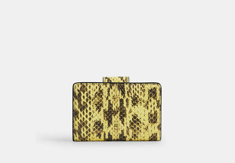 Medium Corner Zip Wallet - Gold/Yellow