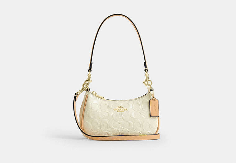 Teri Mini Crossbody Bag - Gold/Light Lemon