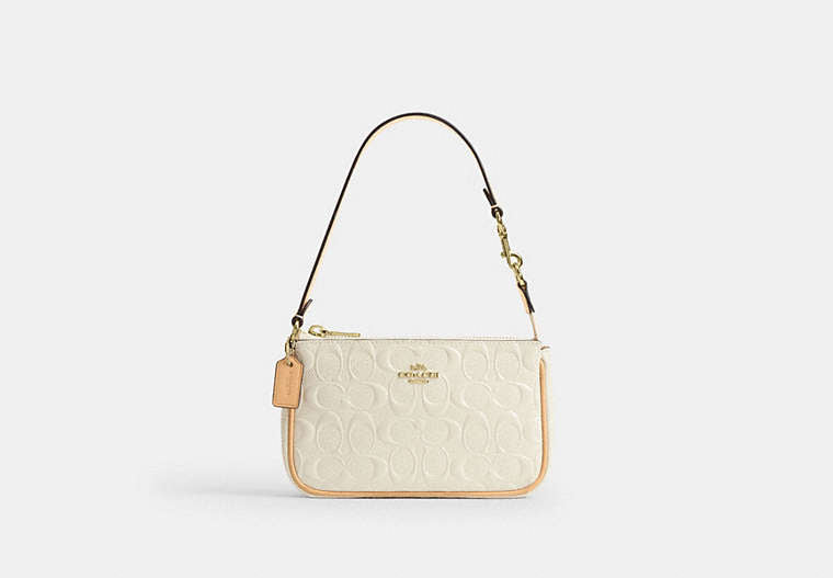 Nolita 19 In Signature Leather With Charms - Gold/Light Lemon