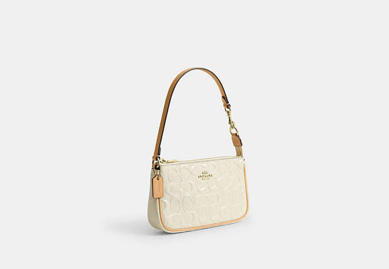 Nolita 19 In Signature Canvas - Gold/Light Lemon