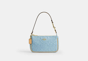 Nolita 19 In Signature Canvas - Gold/Light Blue