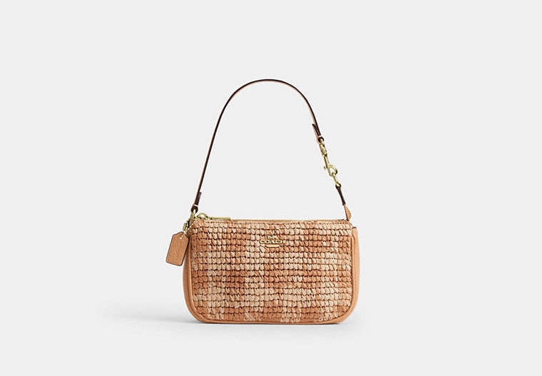 Nolita 19 With Gingham Print - Gold/Tan