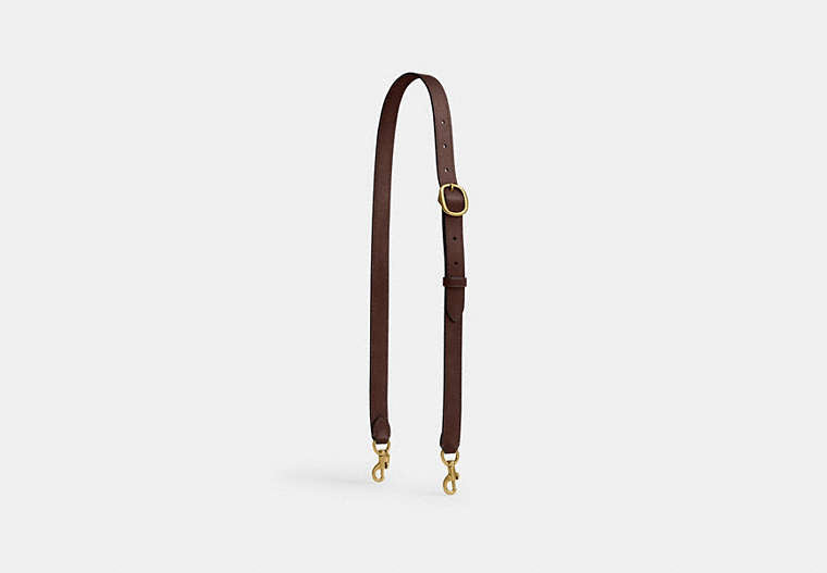 Short Jewelry Chain Strap - Brass/Maple
